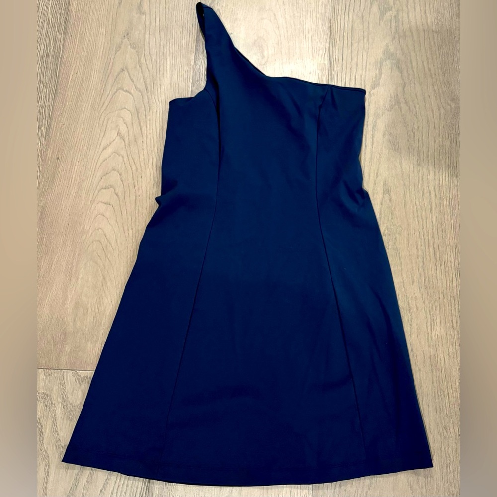 Outdoor voices exercise dress / navy / small